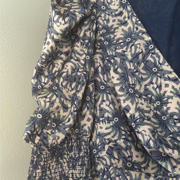 Cinq à Sept Blue and White Mini Dress - Picture 4 of 8